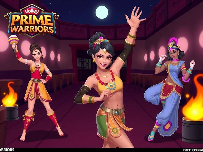 Volley Prime Warriors Diwali Special Event Volley Prime Warriors Diwali Event - Festive Court Design