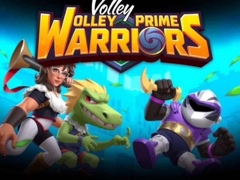 Volley Prime Warriors Official Banner Volley Prime Warriors Banner - Featured Gameplay